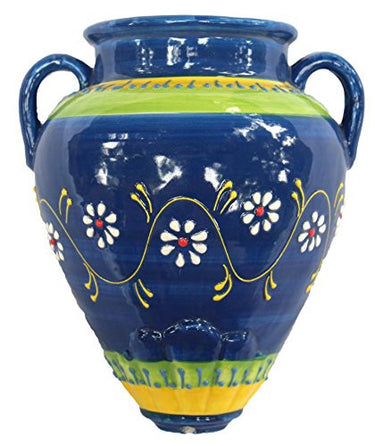 Wall hanging Spanish tinaja - Cierlo Azul design